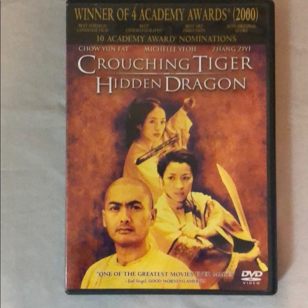 Crouching Tiger Hidden Dragon DVD Used